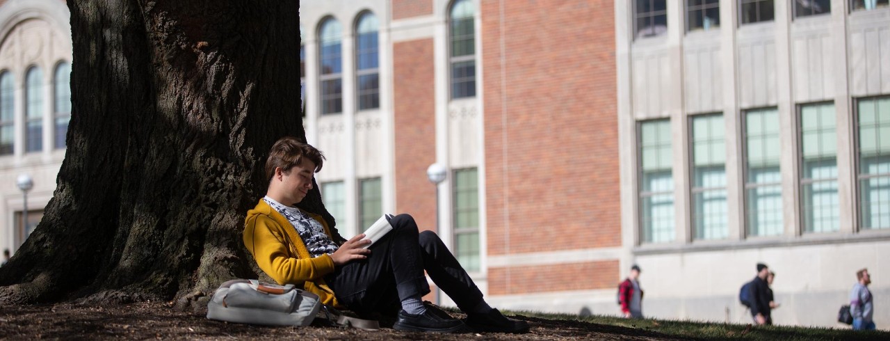 Fall scenes on campus